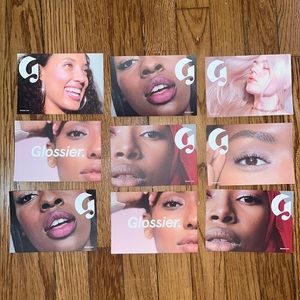 9 Glossier Postcards